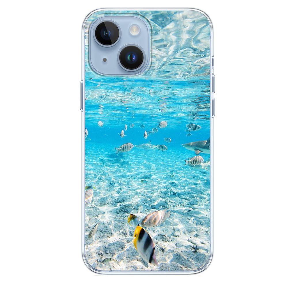 Applicable iPhone16 Sea Turtle Animal Phone Case Sea World Sea Turtle Phone Case