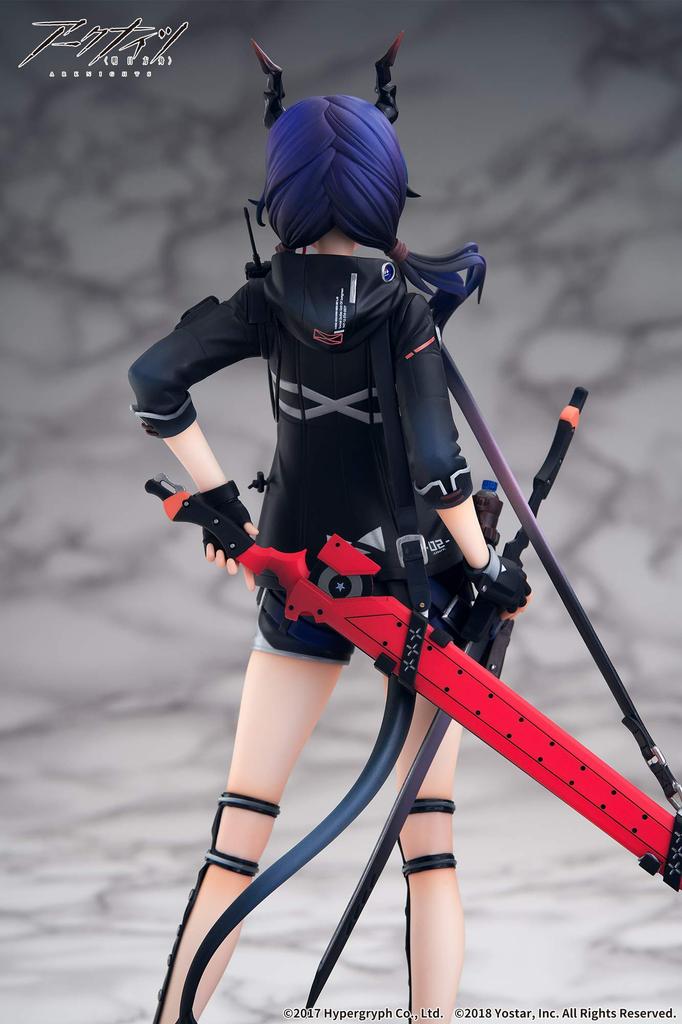 Фигурка Чена из Arknights, масштаб 1/7, ПВХ/АБС, окрашенная.