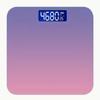 Gradient Color Intelligent LCD Electronic Scale Digital Display Glass Weight Scale Balance Body Health And Weight Loss