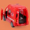 Door Smooth Surface Children Boy Gift Car Model Police Car Fire Truck Ambulance Inertial Car Toy