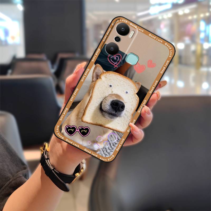 Back Cover Full Wrap Phone Case For Infinix X6825/Hot20 Play Cute Anti-knock Durable Graffiti Cartoon Protective TPU
