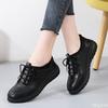 2025 Trend Spring Casual Comfortable Women Shoes Lace Up Fashionable Versatile Flats Elegant  Minimalist Thick Soled Shoes
