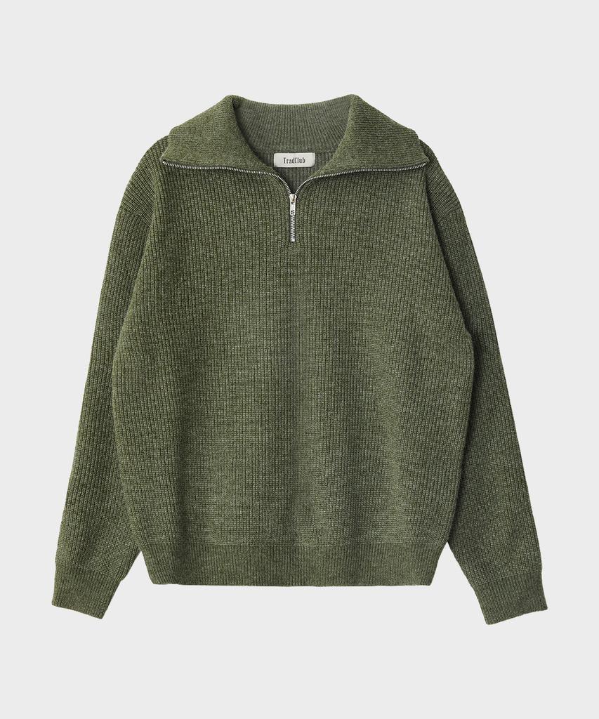 TRADCLUB Half-Zip Knit (5 Colors) (Type A)