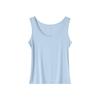 Women Solid Color Slim Fit Thin Camisole Tank Top Summer Outer Wear Inner Top