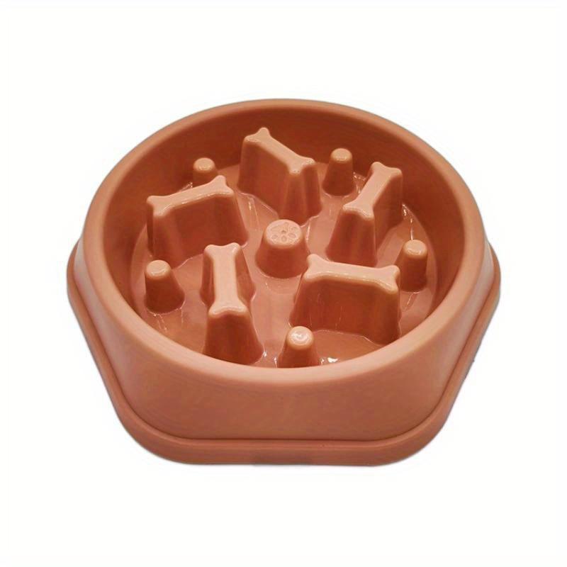 1 шт. миски для медленного кормления собак - противоскользящие, с интерактивным дизайном в виде лабиринта для мелких и средних домашних животных, с защитой от вздутия живота и удушья