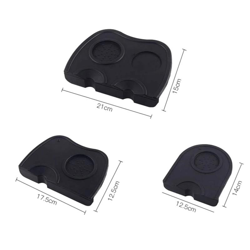 Коврик для темперирования кофе эспрессо силиконовый держатель для темперирования угловой коврик противоскользящий коврик для темперирования кофейная посуда бариста инструменты для трамбования