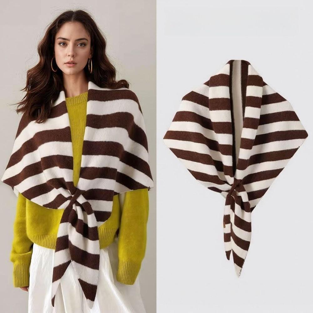 Soft Lightweight Shoulder Shaw Warm Shawl Cape Elegant Knotted Shawl Women