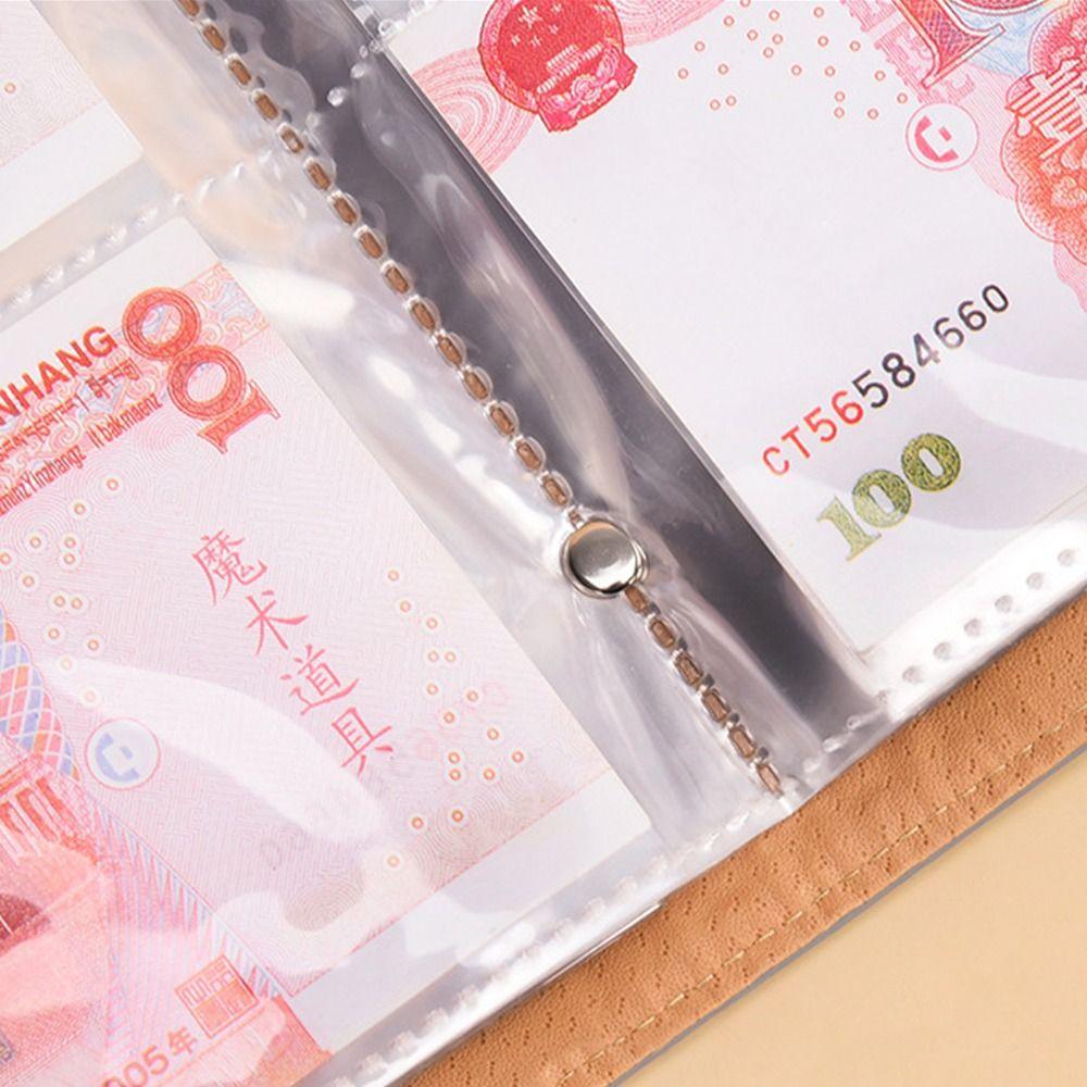 PU Binder Savings Challenge Large Capacity Savings Challenges Sheets  for Kids