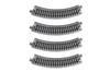 KATO N Gauge Unitrack Compact Curved Track 4 Pieces Railway Model Supplies R150-45° 20-174