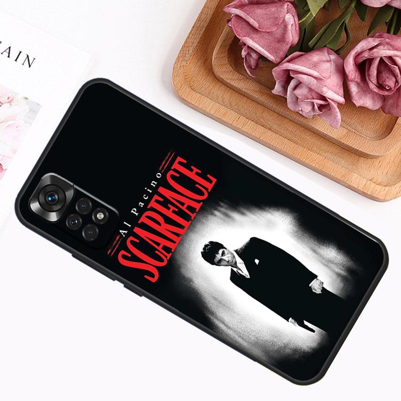 Чехол Scarface Tony Montana для Xiaomi Redmi Note 13 Pro 14 12 11 9 10 9S 10S 11S 12S Redmi 12C 13C 14C 10C