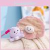 Animal Plush Keyring Featuring Octopus Seahorse Turtle Crab And Clam