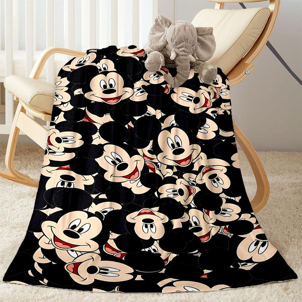 Mickey Mouse Adventures Blanket Comfortable Suitable for Livingroom Sofa Office Chair for All Occasions Modern Gifts For Family Or Friends
