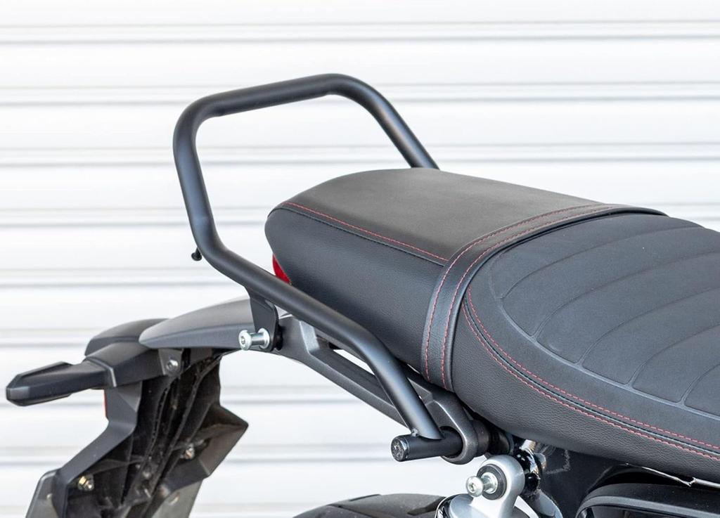 Kijima Мотоциклетные Запчасти Тандемная Ручка с Грузом Матовый Черный для Honda Номер Детали Крюк, Сталь, Отделка, GB350S, 210-553