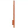 Vidaxl Wezgłowie Do Łóżka, Woskowy Brąz, 140 Cm, Lite Drewno Sosnowe