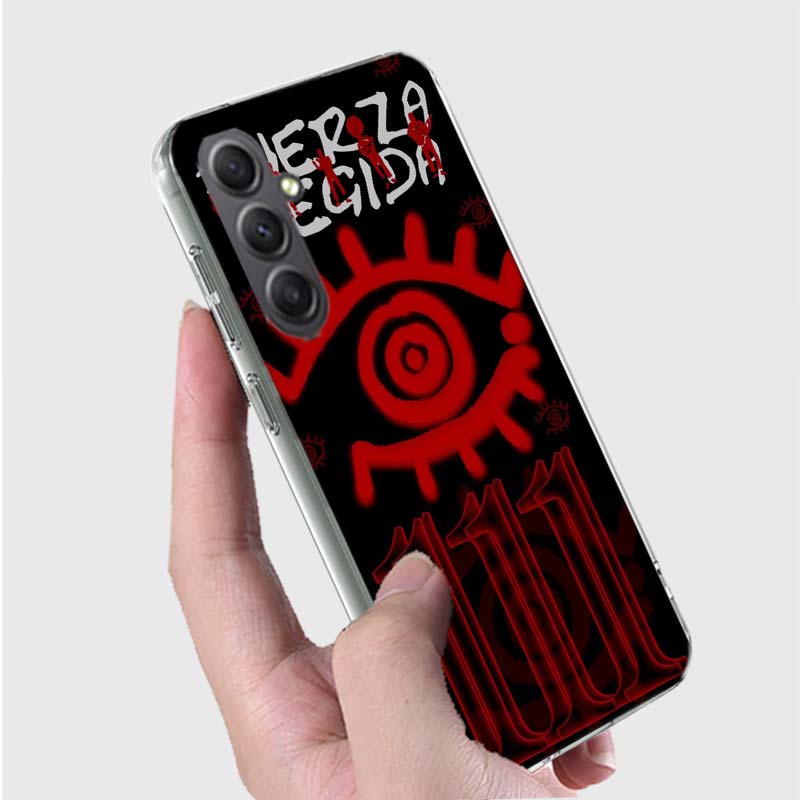 111xpantia Fuerza Regida Phone Case for Samsung A16 A26 A36 A56 A17 A37 A57 A07 A06 A02S A03 A04S A05S Galaxy Note 20 10 A50S A7