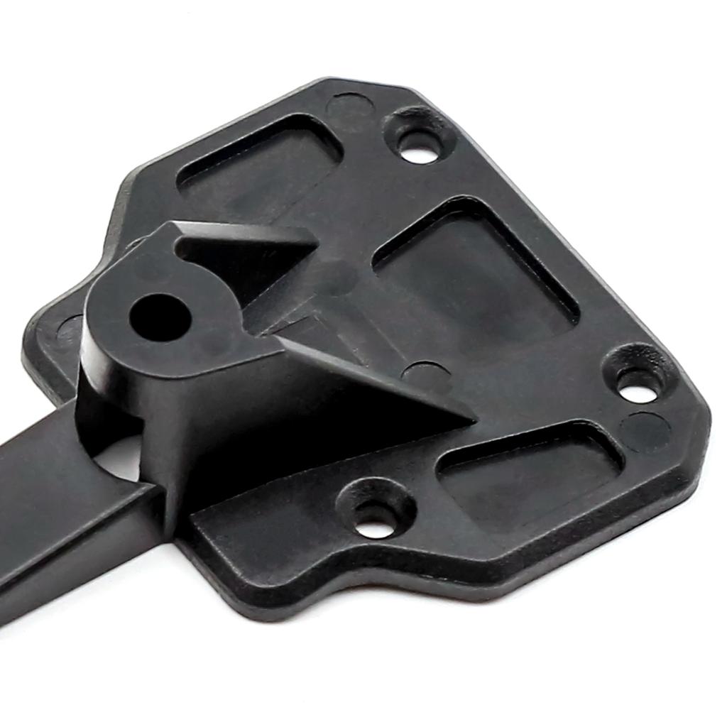 Metal Spare Tire Rack Spare Tire Bracket Wheel With LED Light Replacement for Axial SCX10 III Jeep Wranler 1 10  Remote