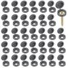 200pcs M5 Size Hinged Screw Caps Hinged Flip Cover Self Tapping Screw Caps Screw Cap Covers  Closet