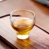 Japanese Style 140ml Striped Heat Resistant Glass Tea Mug Home High Borosilicate Kungfu Tea Cup Tea Set Accessories