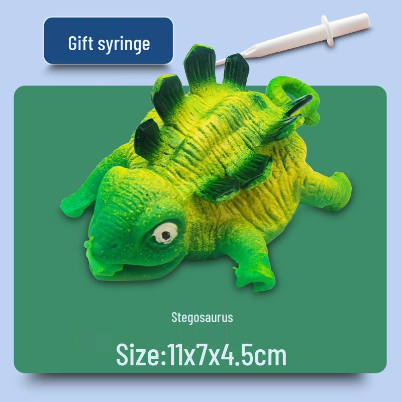 Надувная игрушка-антистресс в виде динозавра - TPR надувной животный вентиляционный мяч
