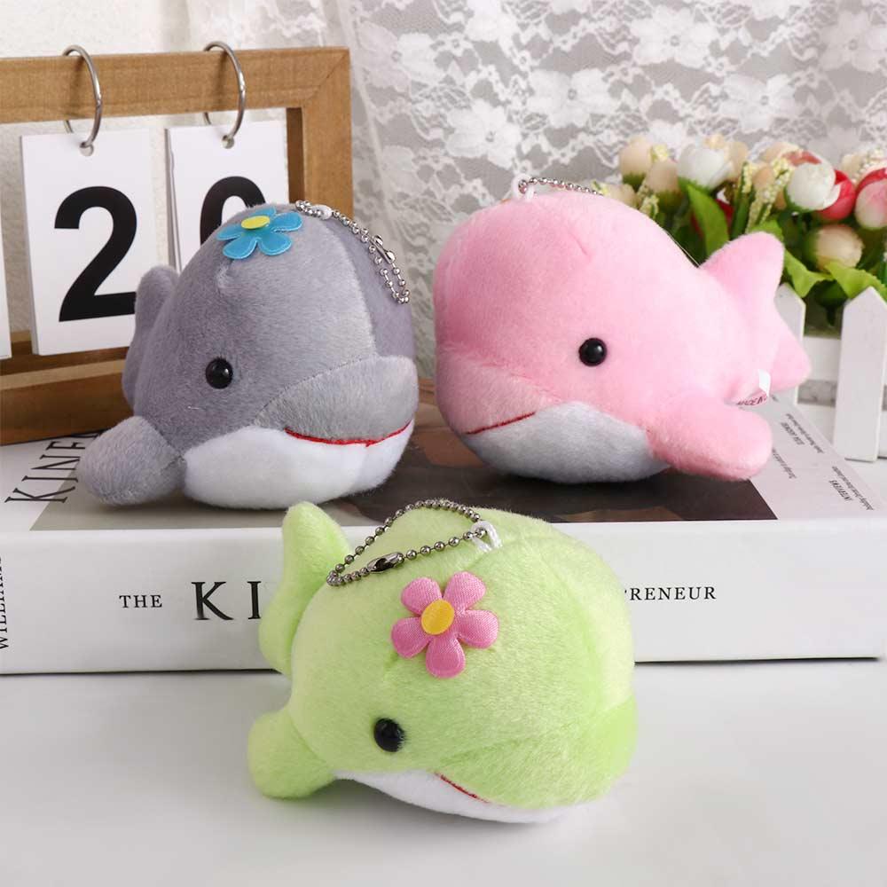 Pendant Stuffed Toy Hanging Pendant Bag Charm Whale Plush Pendant Keychain Whale Plush Doll Keyring