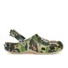 BAPE X Classic Clog ABC Camo - Green Unisex Sneakers 209627-212