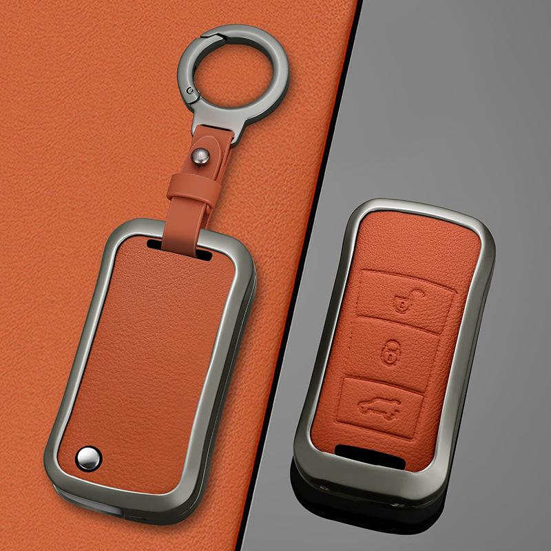 Совместимый комплект чехлов для ключей для складного пульта Porsche Cayenne 2006-2009 гг.