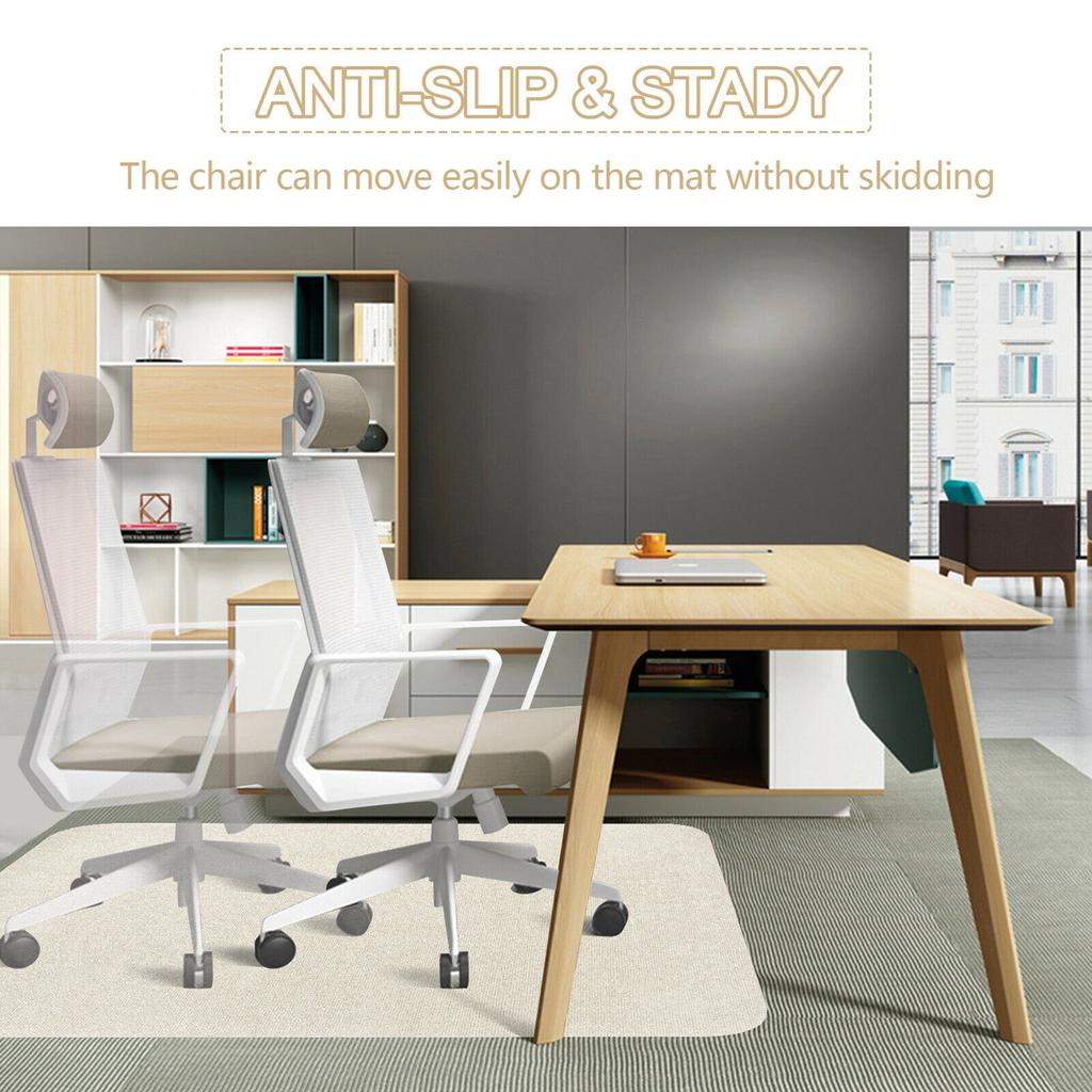 Floor Chair Mat Adhesive Non-slip Office Home Desk Chair Mat Carpet Floor Scratches Protector