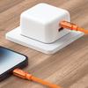 BUDI DC271TL15C 1,5 м Кабель Type-C на Lightning 27 Вт Быстрая зарядка Нейлоновая оплетка Дата-кабель