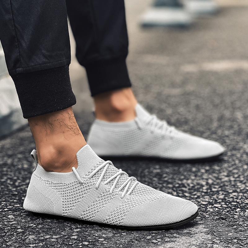 New Mesh Loafers Men Driving Moccasins High Quality Flats Walking Shoes Breathable Non Slip Casual Loafers Summer Mens Shoes