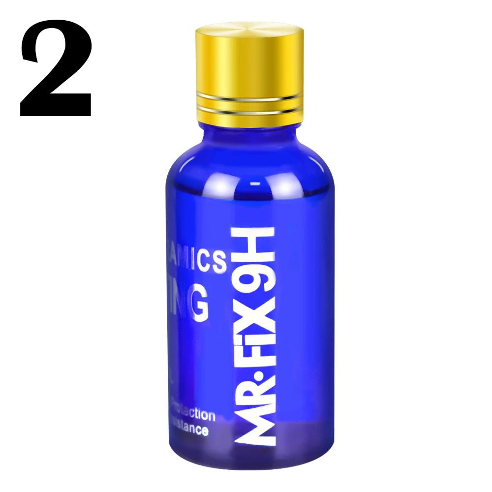 3шт керамическое покрытие полирующий воск супер гидрофобный уход за краской долговечность антикоррозийное покрытие кристалл автомобильное жидкое стекло