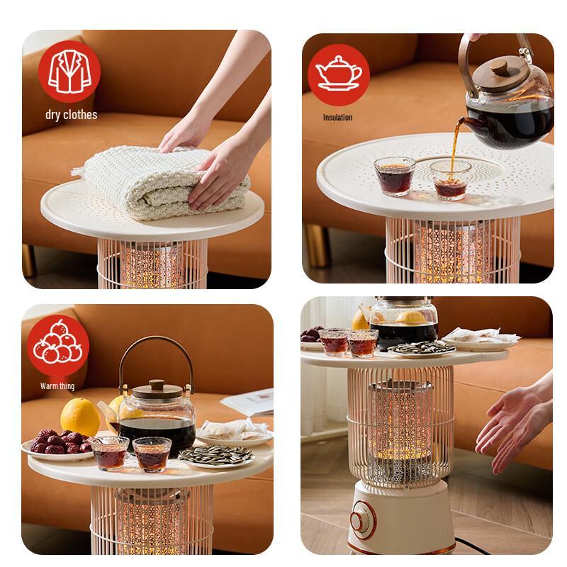 ZISIZ Birdcage Fast Heating Electric Heater