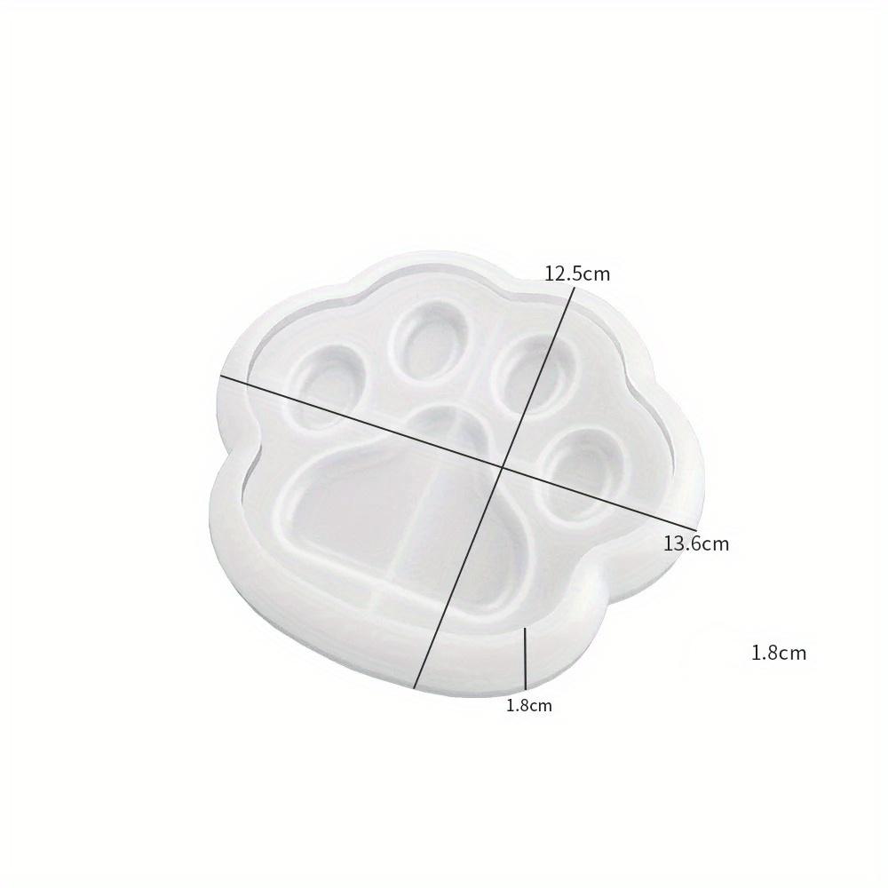 Пластина для кошачьих когтей, кристаллическая форма из эпоксидной смолы, поднос для хранения, силиконовая форма, инструмент для литья поделок, домашнего декора