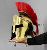 Spartan Helmet with Red Plume: King Leonidas Cosplay, Larp Helmet