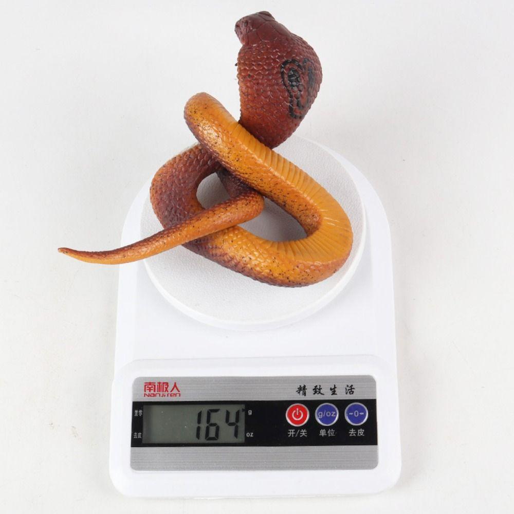 Python Cobra Snake Action Figures Soft TPR Simulation Snake Rattlesnake Model  Halloween Trick