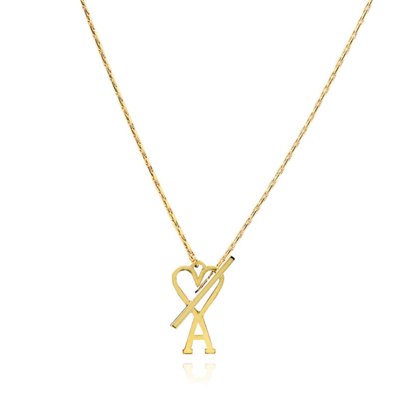 AMI AMI Necklace De Coeur Heart Chain UJW916 361 902
