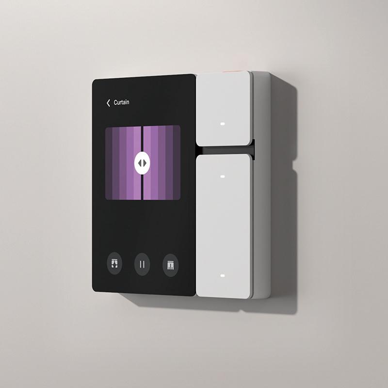 Tuya 3.5 Inch BLE Touch Screen Mini Wall Switch Wireless with Built-in IR for Smart Devices and Smart Life App