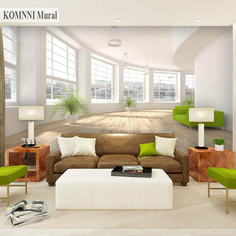 Современный минималистский 3D стереоскопическое расширение пространства, фреска для гостиной, офиса, украшение интерьера, обои, украшение для дома