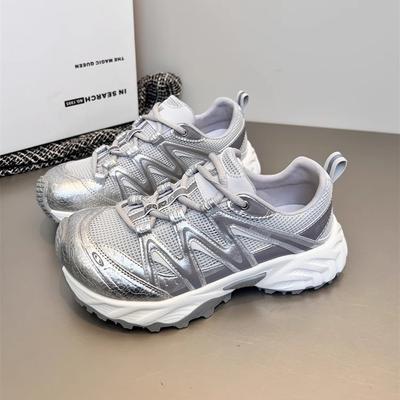 Летние новые спортивные кроссовки для отдыха, для активного отдыха и пеших прогулок, женские модные сетчатые дышащие легкие удобные кроссовки для бега