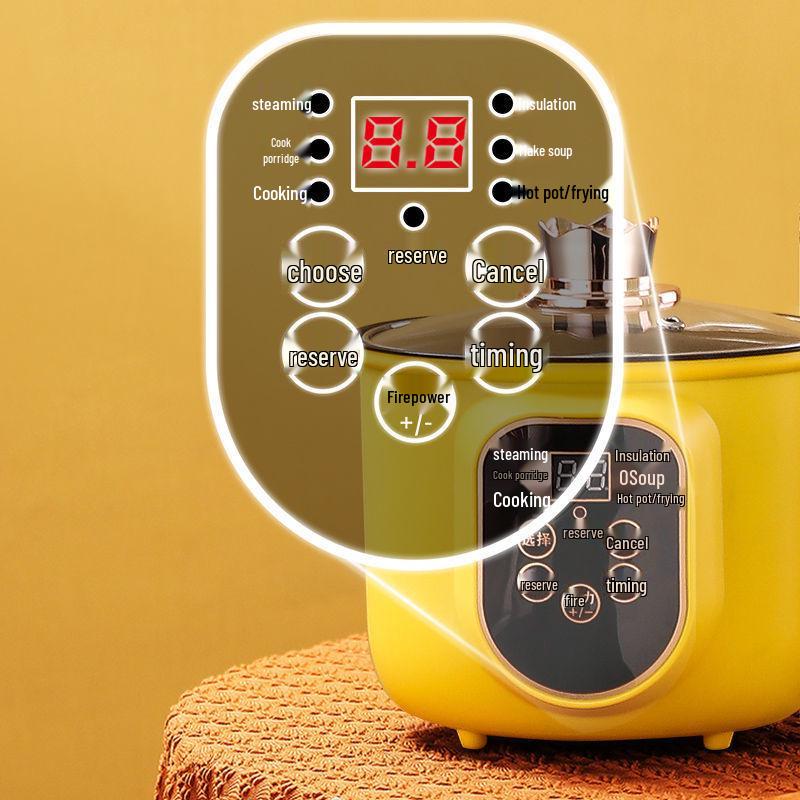 Многофункциональная мини-электроплита с антипригарным покрытием для общежитий и домов