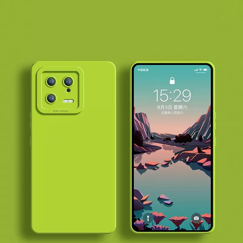 Eyes Liquid Silicone Case for XIAOMI Mi 11 11i 11 Lite NE 5G 12 12X 13 14 15 Pro Ultra POCO F5 F6 F7 Ultra F3 X6 X7 Soft Lens Protective Cover