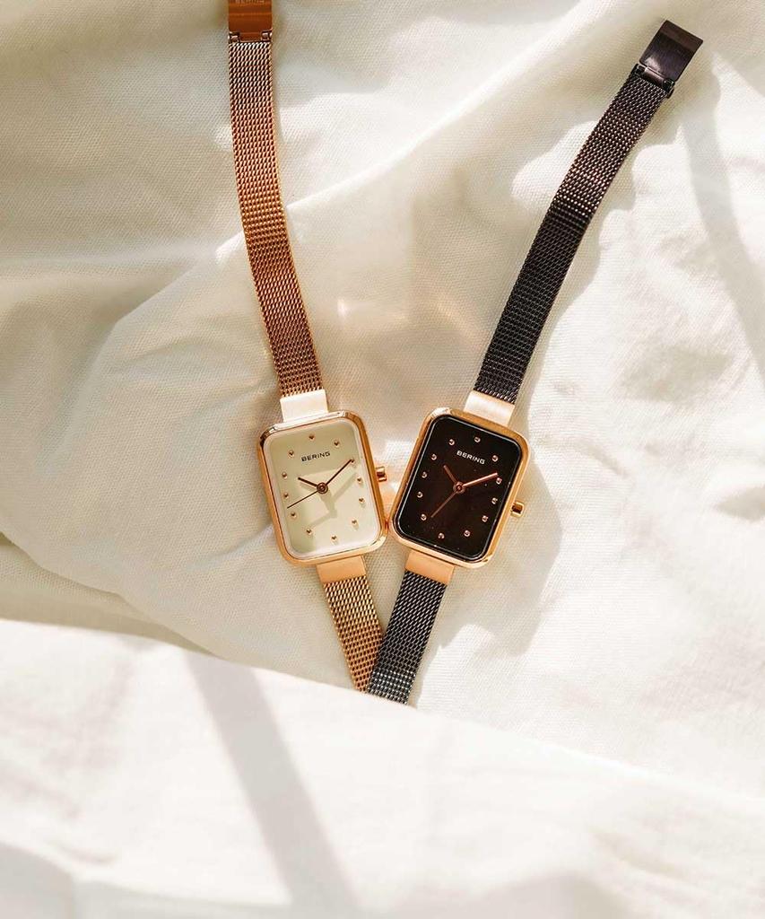 Импортные простые часы BERING Nordic Danish Design и сапфировое стекло, подарочный подарок, японская лимитированная классическая коллекция Petit, сетчатый ремень из нержавеющей стали