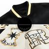 Embroidered Suede Men Spring Baseball Jacket Casual Harajuku Style Fashion Coat Outerwear for Daily Wear Streetwear