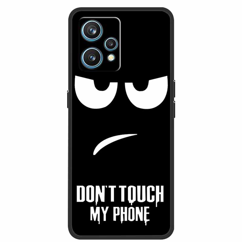 Чехол для Realme 9 RMX3521 Ударопрочный Мягкий силикон ТПУ Задняя крышка Для телефона Realme9 4G Чехлы Realme 9 6,4 дюйма Милый мультяшный чехол-сумка