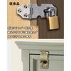 Sliding Door Lock, Key, Aftermarket Drawer Lock, Latch Lock, Auxiliary Lock for Interior Doors, Key, Aftermarket Screw Lock, Security Lock, Auxiliary
