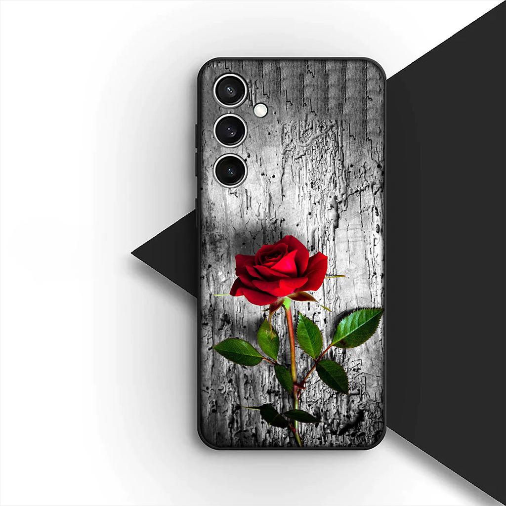 Чехол для Xiaomi Poco C75 C65 C85 X7 X6 M8 F7 F8 Ultra F6 Pro Корпус Чехол для телефона Красная Роза Элегантный Цветок Розовый Пион
