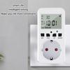 Automatic Light Controlled Timer Socket with Safety Designs & Timing Option Energy Save Device Suitable for Wall Outlet