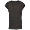 Build Your Brand Womens/Ladies Spray Dye Extended Shoulder T-Shirt