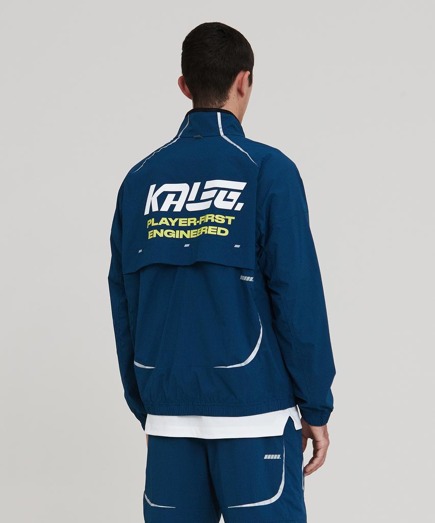 Kaleg Unisex Warm Up Wind Jacket_Blue
