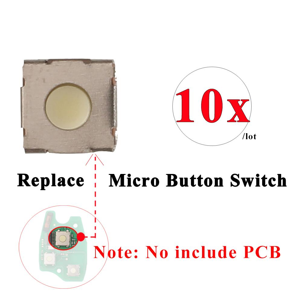 50/100pcs Repair Tactile Tact Push Car Key Micro Button Switch For Renault Espace Laguna Duster Logan Dacia Sandero Clio Kangoo Mass Air Flow 3