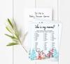 Inkdotpot 50 BabyA AlphabetA ABCA GameA Winter Jungle Theme Baby Shower Game Gender Neutral Party